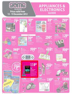 Game : Appliances & Electronics Guide (13 Dec - 19 Dec), page 20
