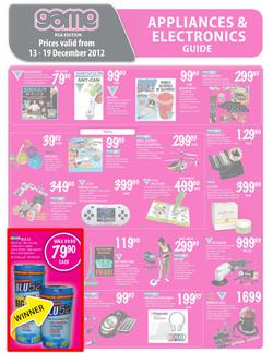 Game : Appliances & Electronics Guide (13 Dec - 19 Dec), page 20