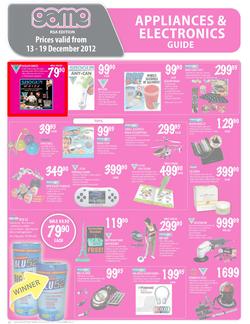 Game : Appliances & Electronics Guide (13 Dec - 19 Dec), page 20