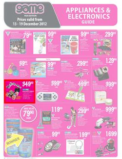 Game : Appliances & Electronics Guide (13 Dec - 19 Dec), page 20