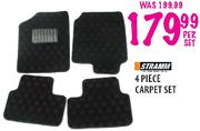 Stramm 4 Piece Carpet Set-Per Set 