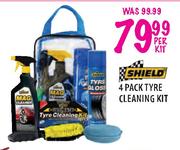 Shield 4 Pack Tyre Cleaning Kit-Per Kit