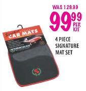 4 Piece Signature Mat Set- Per Kit