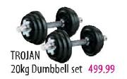 Trojan Dumbbell Set-20kg