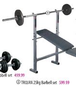 Trojan Barbell Set-25kg