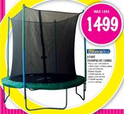 Bounce King 8 Foot Trampoline Combo