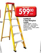Superlite 6 Step Fibreglass Ladder-700-06 Each