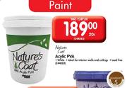 Nature's Coat Acylic PVA-20ltr