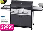 Cadac Patio living Meridian 4 Burner Gas Braai-Each
