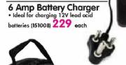 Moto 6 Amp Battery Charger Each