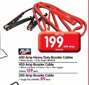 Moto 600 Amp Heavy Duty Booster Cables