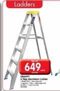 Gravity 6 Step Aluminium Ladder-ISL6 Each