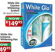 White Glo Express Whitening System-60 Applications