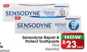 Sensodyne Repair & Protect Toothpaste-75ml Each