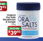 Original Ora Salts Mouthwash & Gargie-120gm