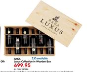 Raka Luxus Collection In Wooden Box-6x750ml