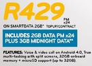 Samsung Galaxy Note 10.1(N8000)-On Smart Data 1GB TopUp Contract