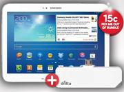 Samsung Galaxy P5200 Tab3 10" Tablet-On Smart Data 1GB TopUp Contract