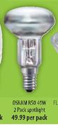 Osram R50 2 Pack Spotlight-40W