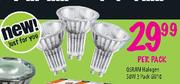 Osram Haglogen 50W GU10-3 Pack