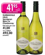Durbanville Hills Sauvignon Blanc or Chardonnay-12 x 750ml