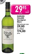 Darling Cellars Sauvignon Blanc-750ml Each
