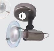 Eurolux Light 1 light satin chrome spotlight 