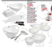 Russell Hobbs 2 Divisional Platter Plus Recipe Cards-Per Set