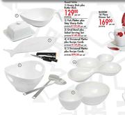 Russell Hobbs 4 Divisional Platter Plus Recipe Cards-Per Set