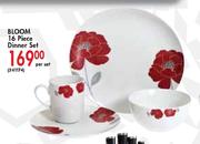 Bloom Dinner Set-16 Piece