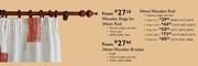 34MM Wooden Rod-1M