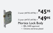 Mortice Lock Body-2 Lever
