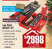Mastercraft Socket Set-166 Piece