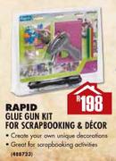 Rapid Glue Gun Kit For Scrap Booking & Decor