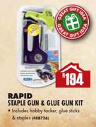 Rapid Staple Gun & Glue Gun Kit