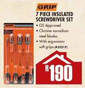 Grip Insulated Screwdriver Set-7 Piece