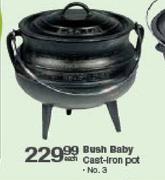 Bush Baby Cast-Iron Pot-Each