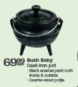 Bush Baby Cast-Iron Pot-Each