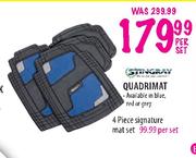Stingray 4 Piece Signature Mat Set-Per Set