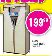 Metal Frame Closet
