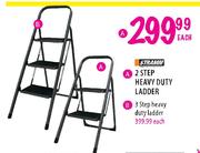 Stramm 2 Step Heavy Duty Ladder-Each