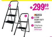 Stramm 3 Step Heavy Duty Ladder-Each