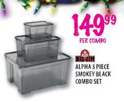 Big Jim Alpha 3 Piece Smokey Black Combo Set-Per Combo
