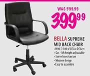 Bella Supreme Mid Back Chair