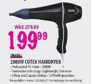 Wahl Cutek Hairdryer-2000w