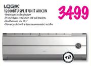 Logik 12000BTU Split Unit Aircon
