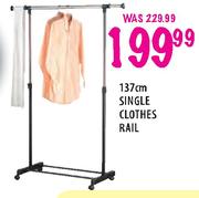 Single Clothes Rail-137cm