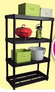 4 Tier Plastic Shelf-30Kg