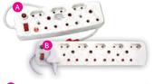 Simple Choice Multi-Plug With Reset Switch-5x6, 5x16 Each