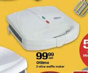 Ottimo 2-Slice Waffle Maker-Each